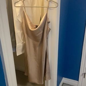 Beige slip dress (brand new)